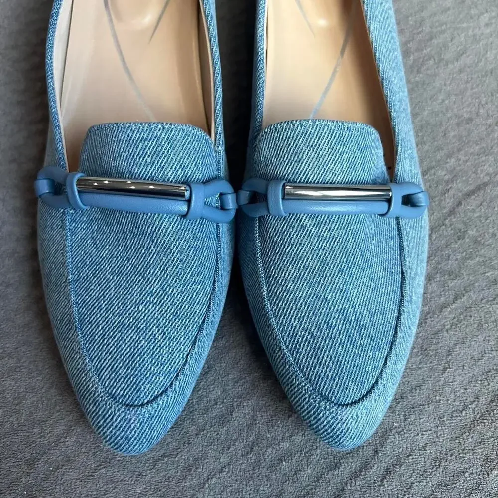 Easy Spirit denim loafers
